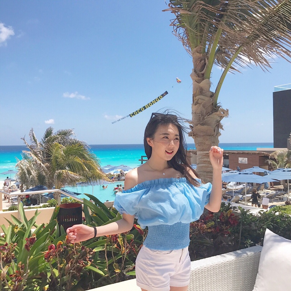 off shoulder top